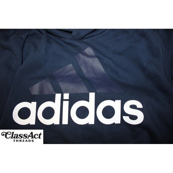 Adidas Hoodie Men’s Blue Pullover Sweatshirt ClimaWarm Running Gym Sz M - Picture 6 of 6